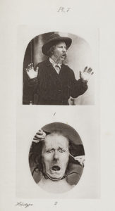 Surprise and distress in Darwin's Expression of Emotions. Plate